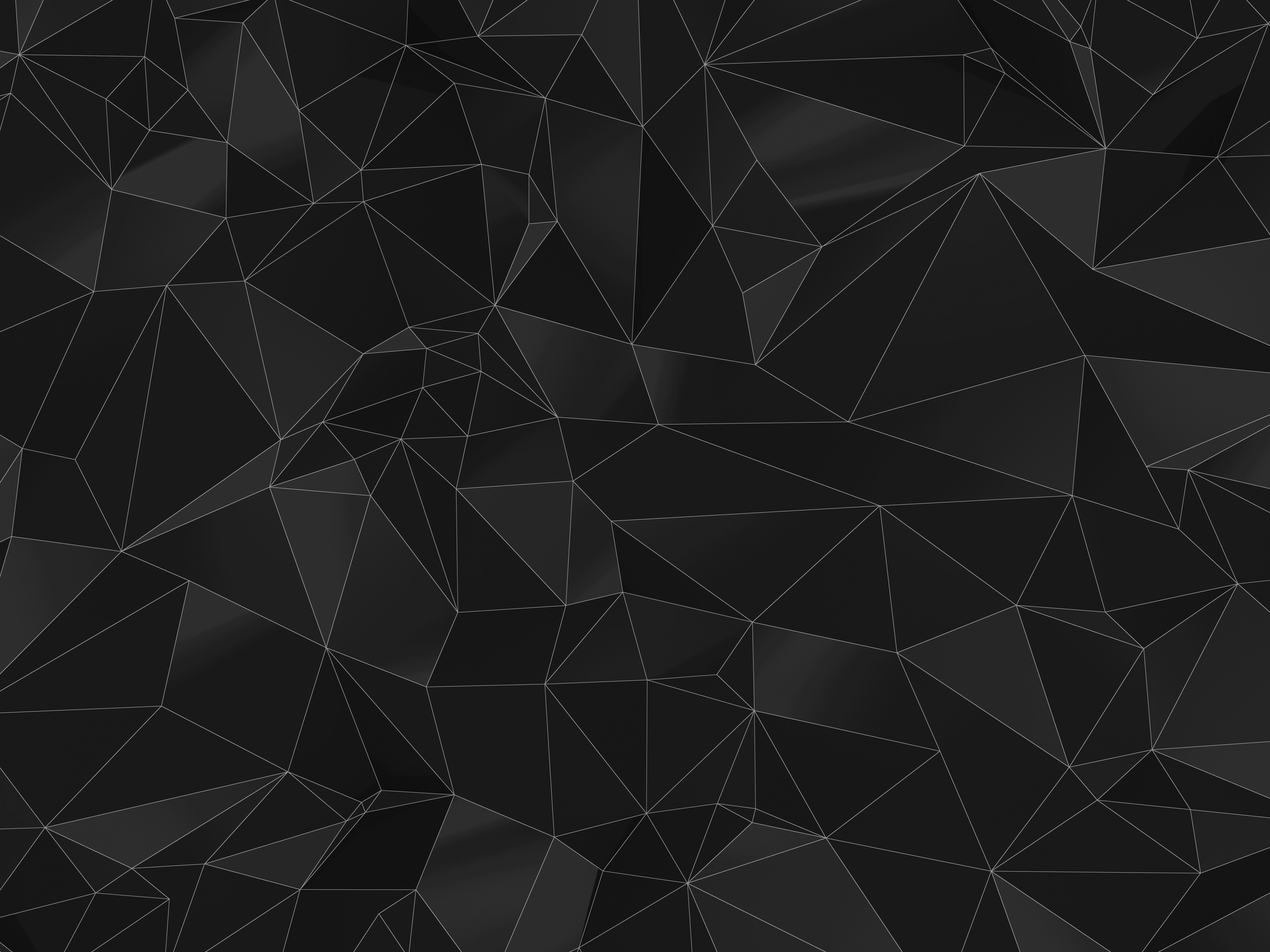 Abstract Black Geometry Background